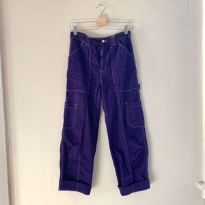 Purple WEEKDAY pants